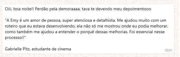 depoimento gabrielle